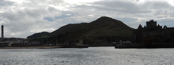 Looking inland