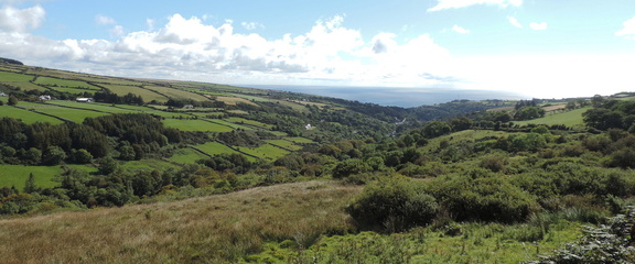 Down the valley