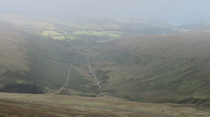 Down the valley