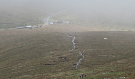 Down the slope