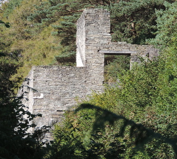 Ruined building