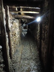 Inside the mine