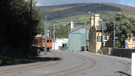 Trams arriving