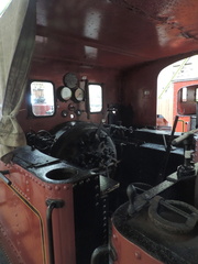 Inside the cab