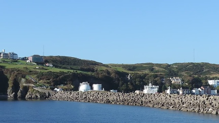 Leaving the harbour