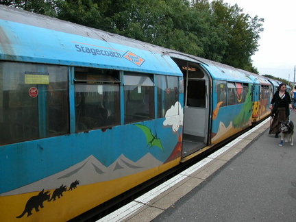 Refurbished Underground train