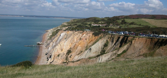 Beach and cliffs