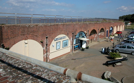 From roof