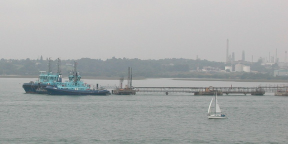 Blue boats