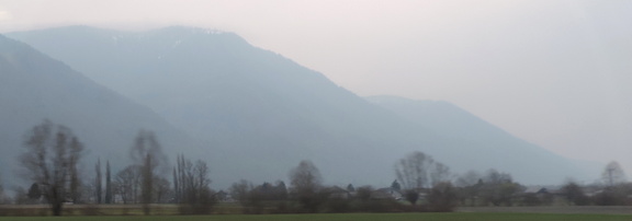 Misty slopes