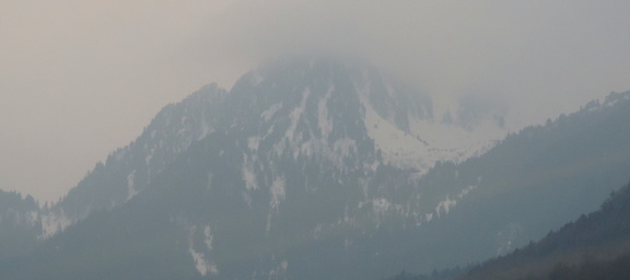 Snowy peak