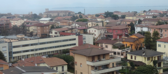 Town and lake