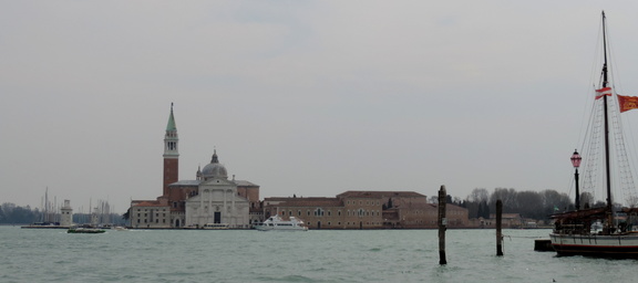 Across the water