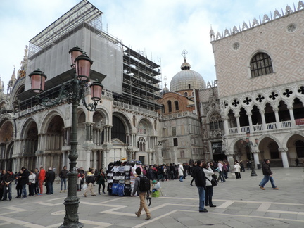 Across the square