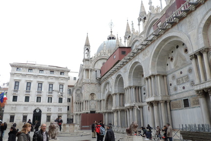 Down the side of the Cathedral