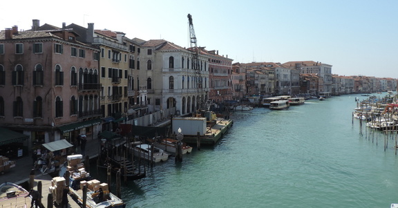 Along the canal