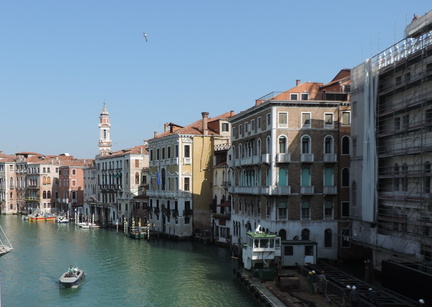 Along the canal