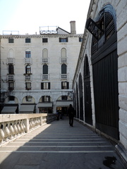 Down the side