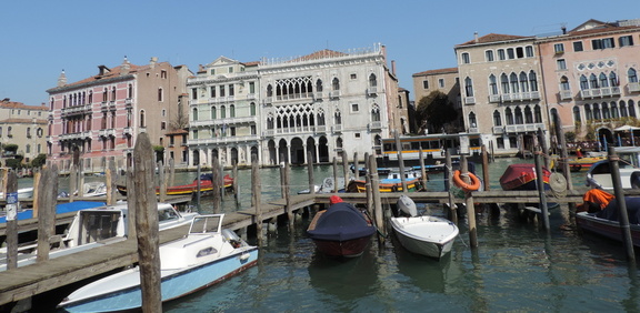Across the canal