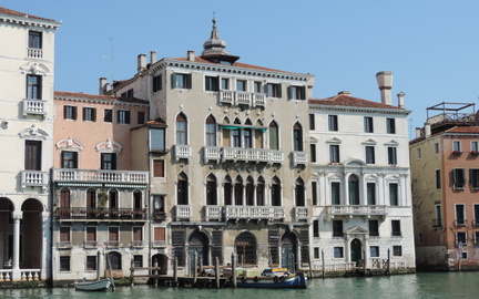 Across the canal
