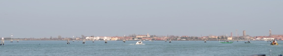 Across the water