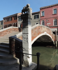 Bridge and post
