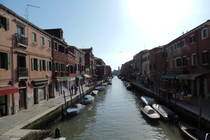 Along the canal