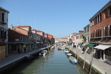 Along the canal