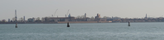 Across the water
