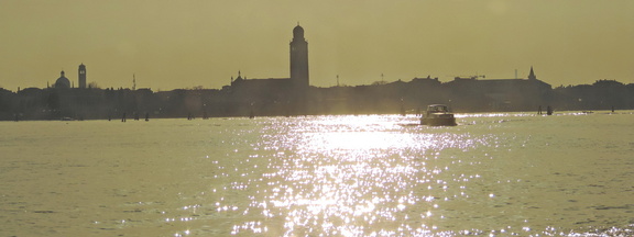 Across the water