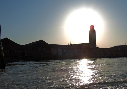 Across the water