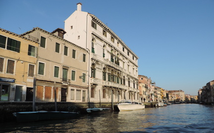 Along the canal