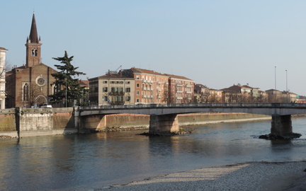 Across the bridge