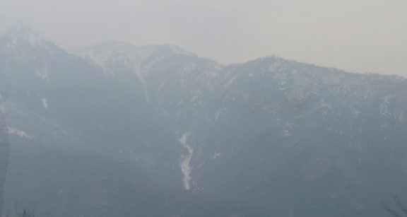Snowy valley