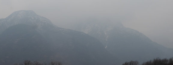 Misty peaks