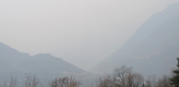 Misty valley
