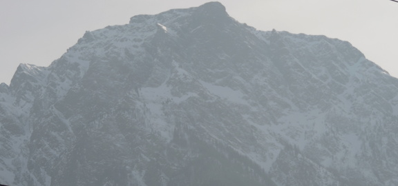 Snowy peak