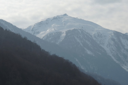 Snowy peak