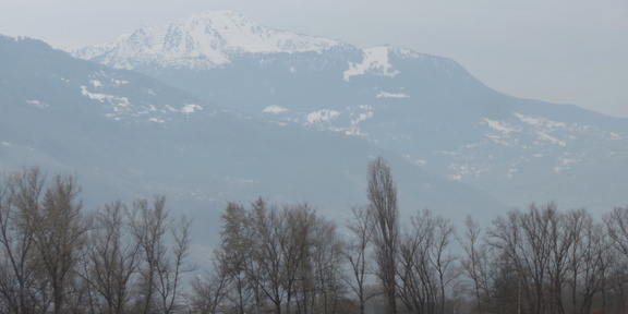 Snowy peak