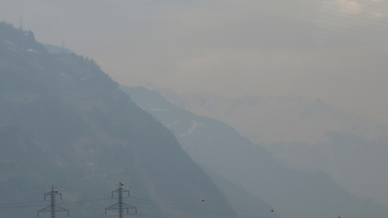 Misty landscape