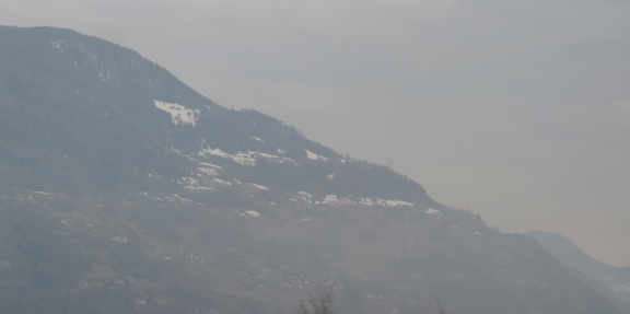 Misty slope