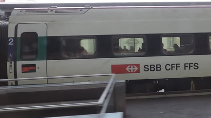 Leaving the station