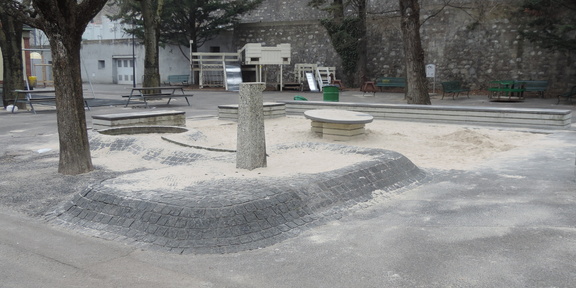 Sand pits