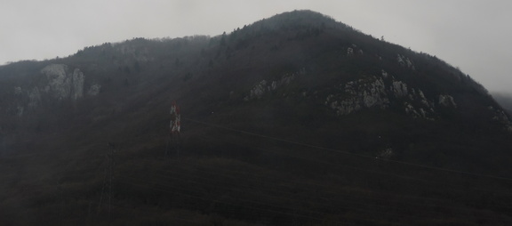 Misty peak