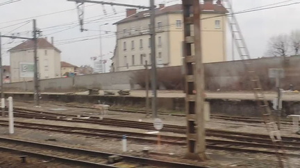 Entering the station