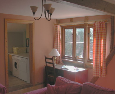 Lounge window and laundry