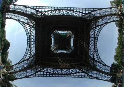 Eiffel Tower Horizontal