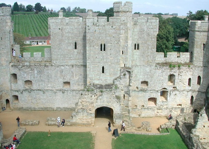 Over castle