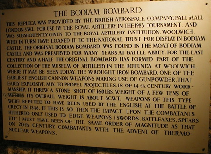 Bodiam Bombard