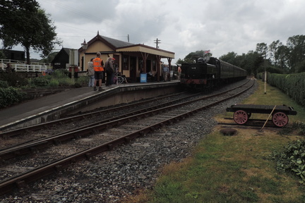 In the station